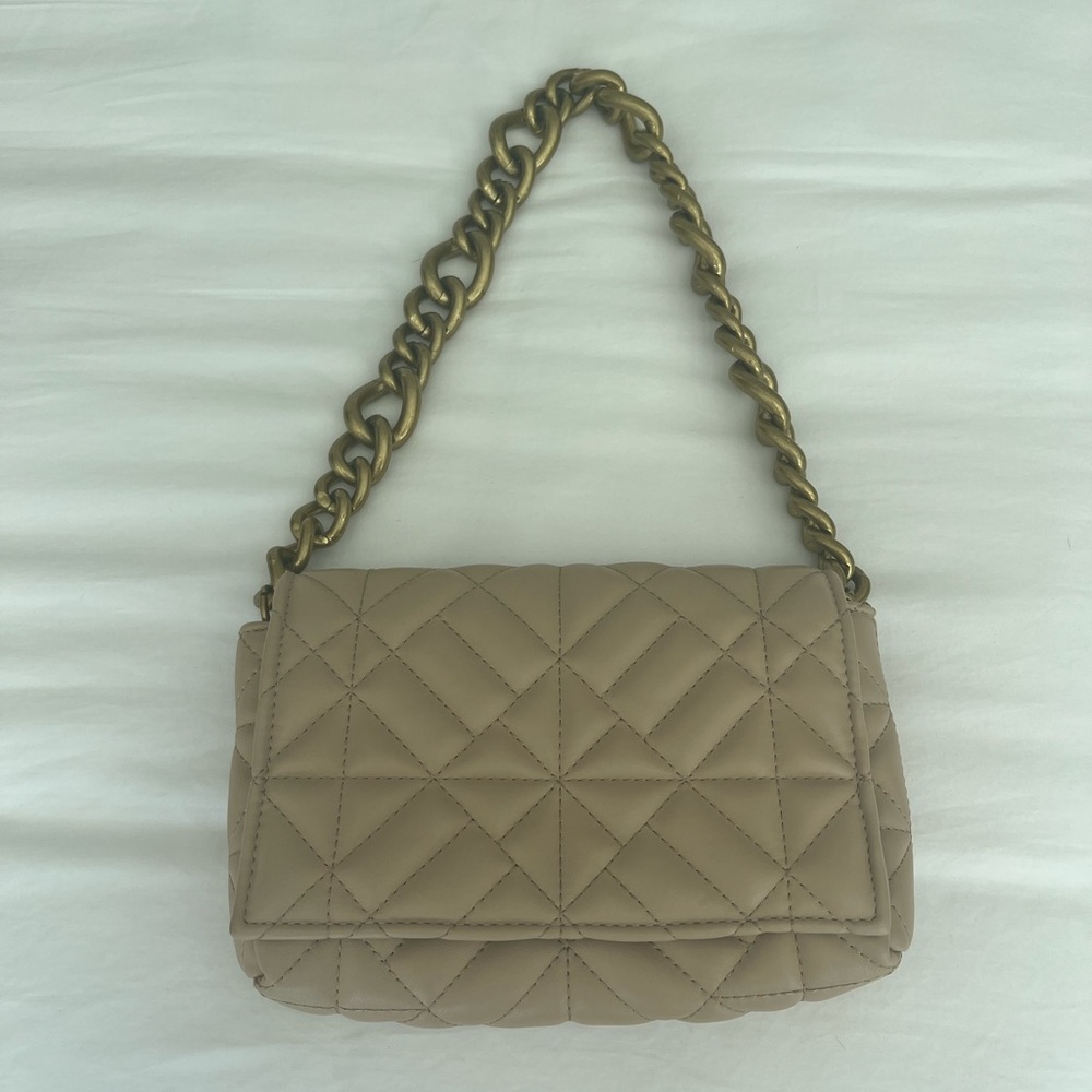 Zara quilted handbag